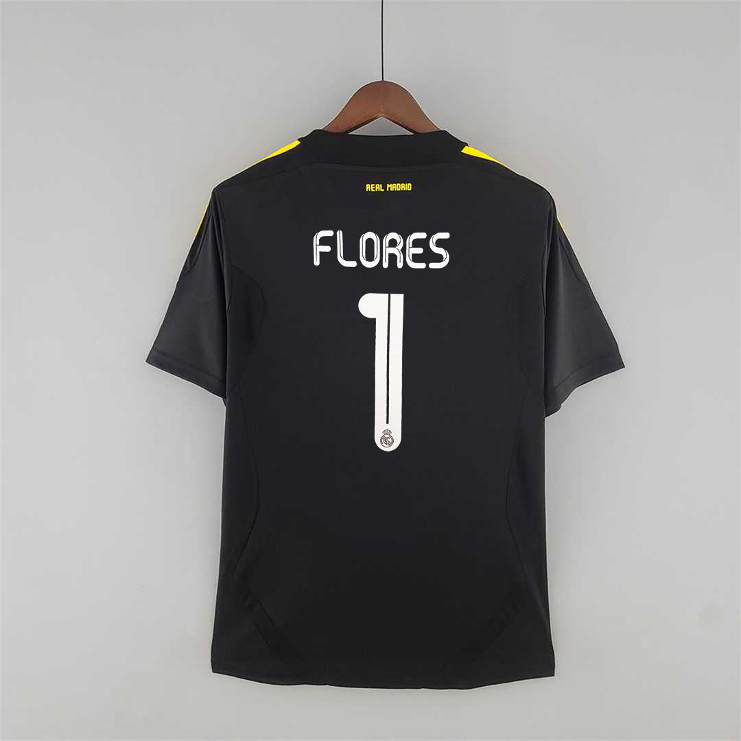 Real Madrid Torwarttrikot Schwarz 2011/12