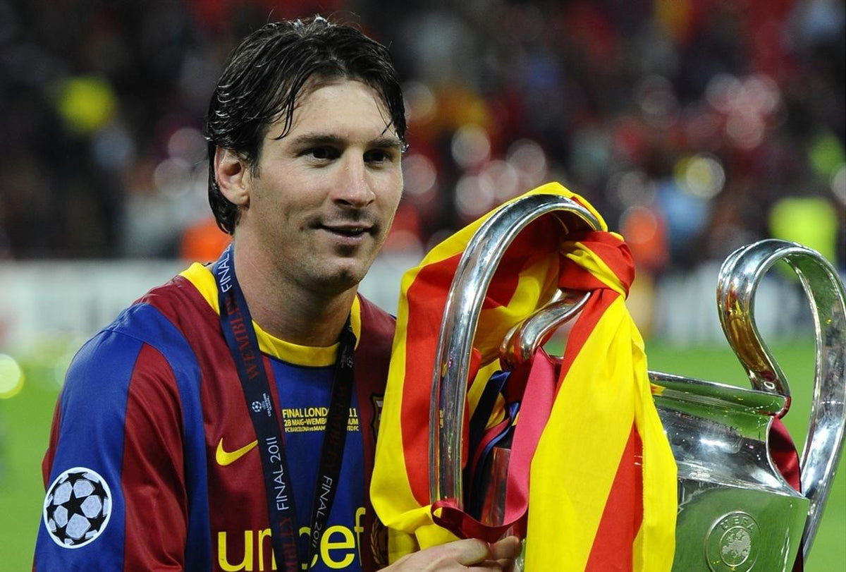 Messi Barcelona Heimtrikot Champions-League-Finale 2010/11