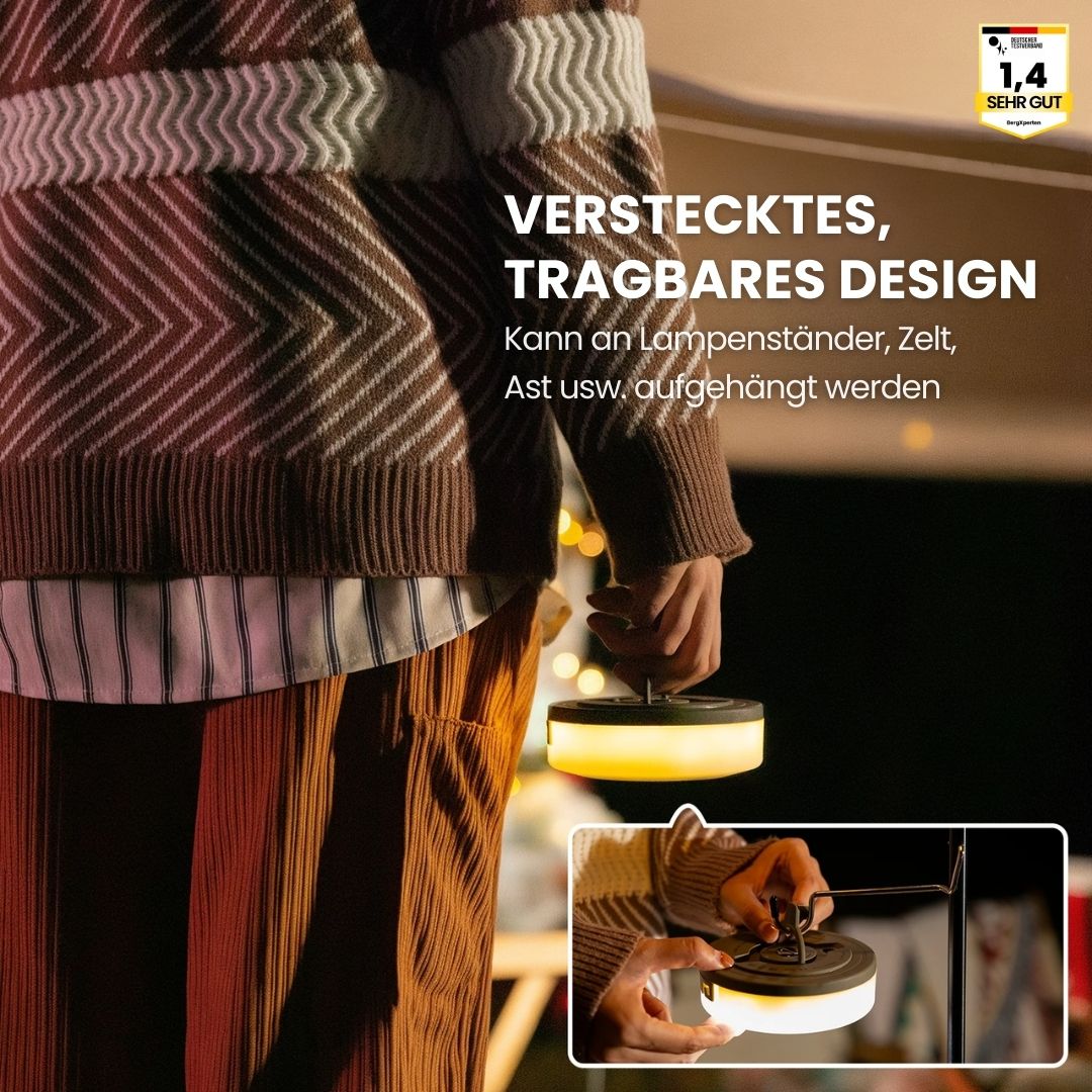 4-in-1 Camplight - das Original f�r einzigartige Beleuchtung