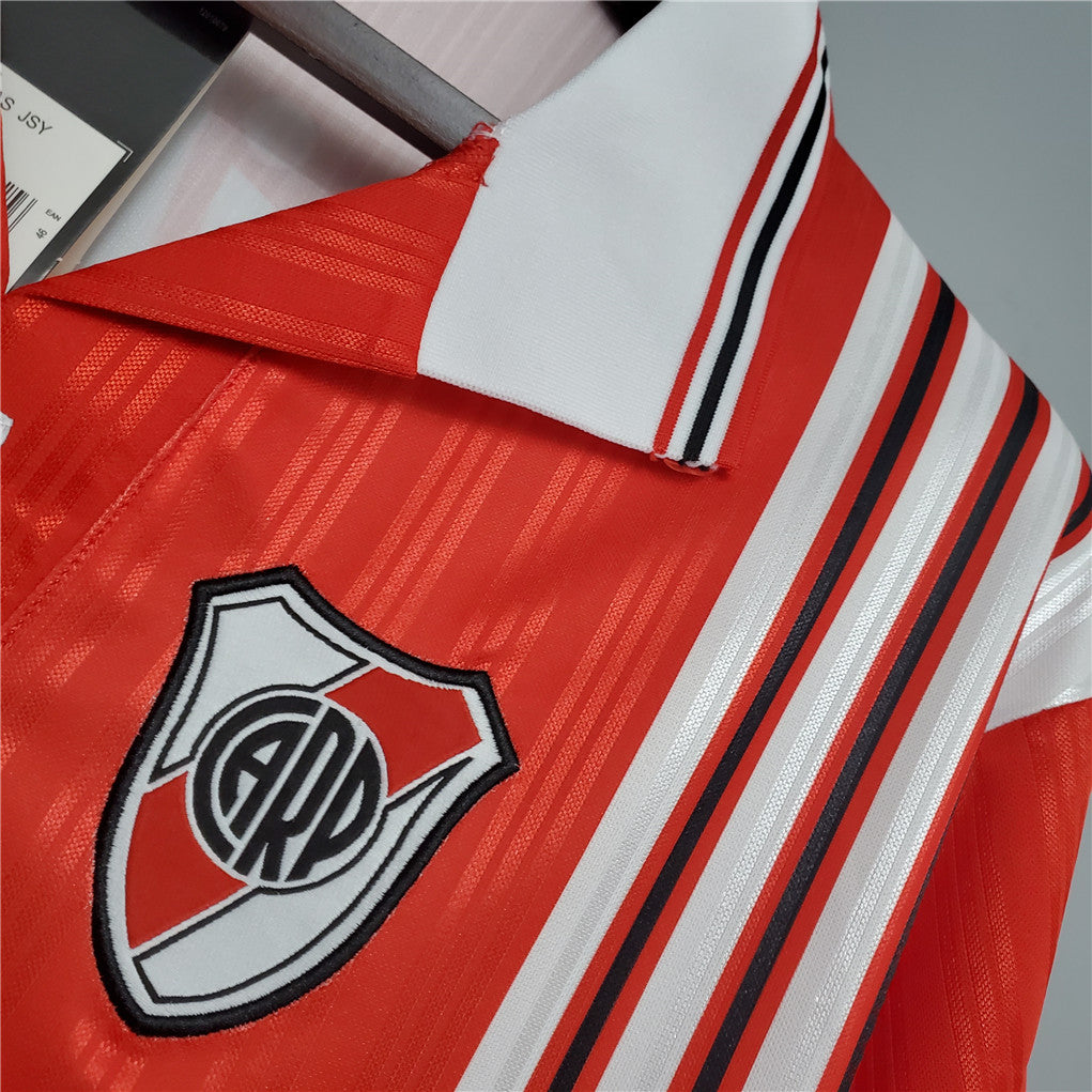 River Plate Auswärtstrikot Rot 1995/96