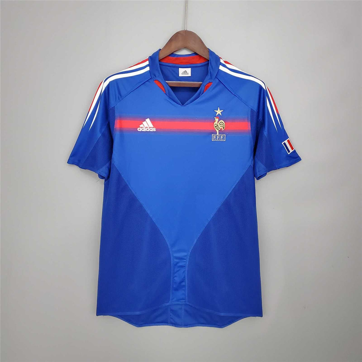 Zidane Frankreich Heimtrikot 2004