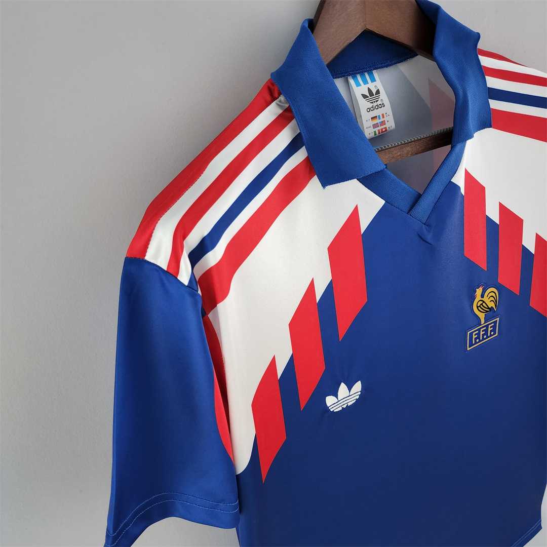 Frankreich Heimtrikot 1990