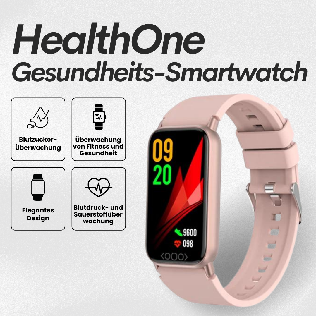 HealthOne - medizinische Smartwatch mit Echtzeit Blutzuckermessung - Original