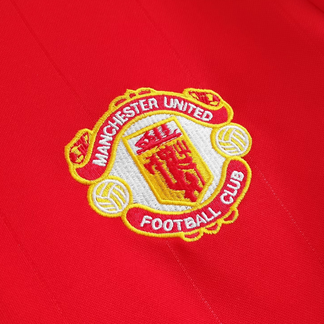 Man. United Heim-Langarmtrikot 1982/1983