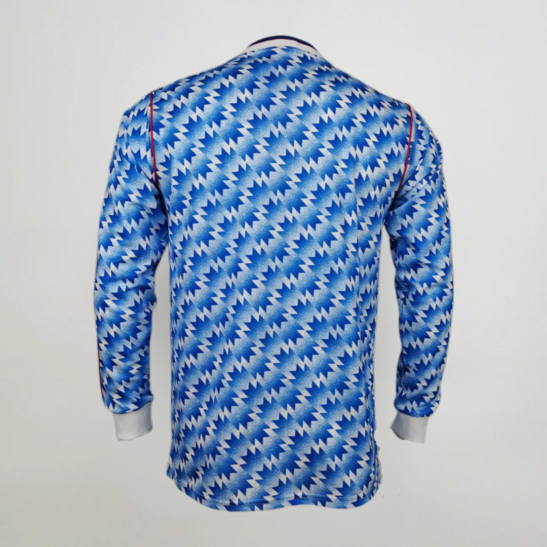 Man. United Auswärts-Langarmtrikot 1990/91