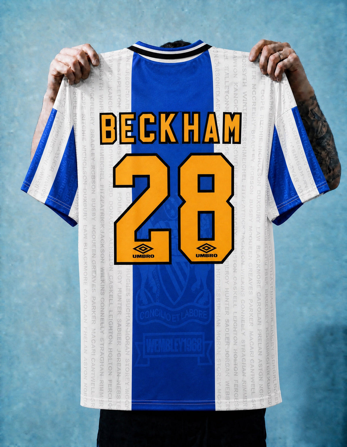 Beckham Man. United Auswärtstrikot 1994/95
