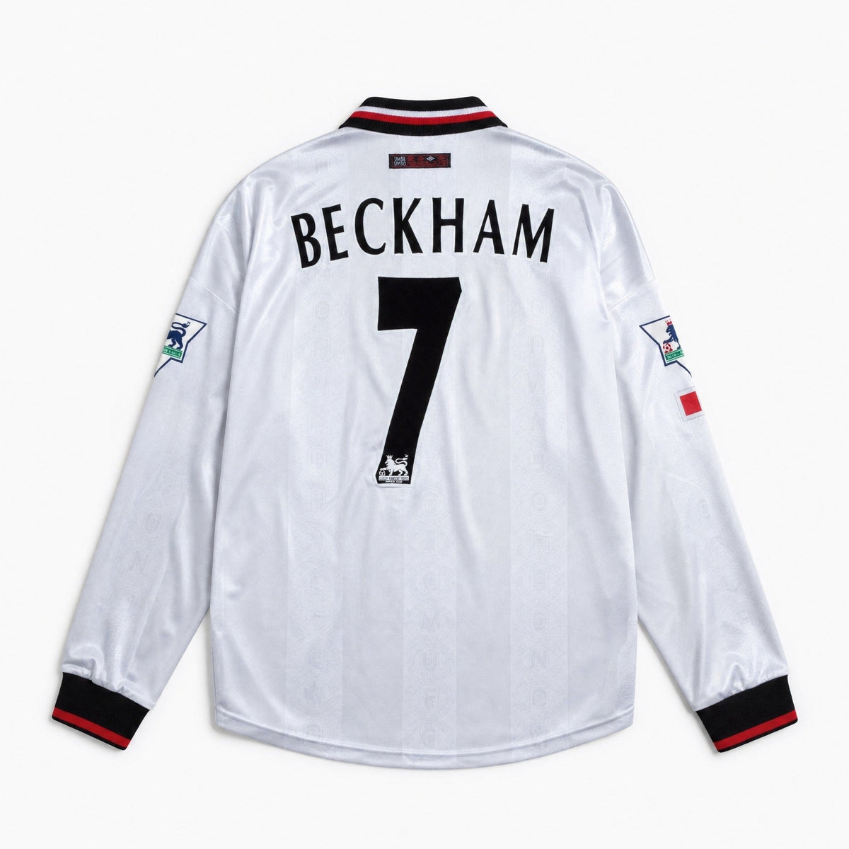Beckham Man. United Auswärts-Langarmtrikot 1998/99