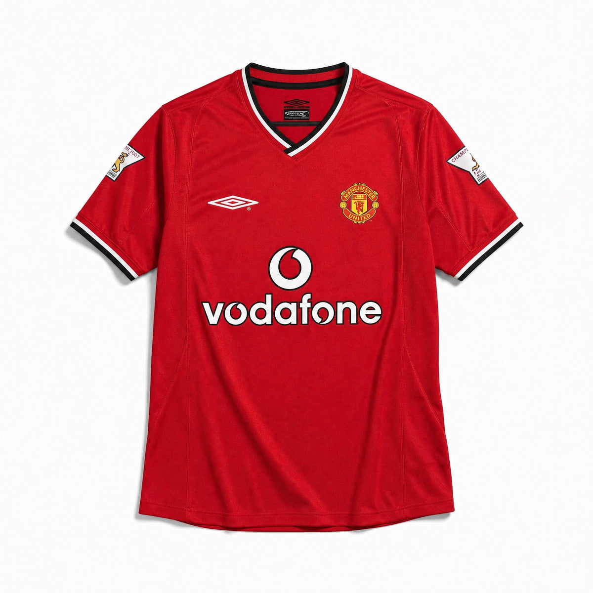 Beckham Man. United Heimtrikot 2001/02