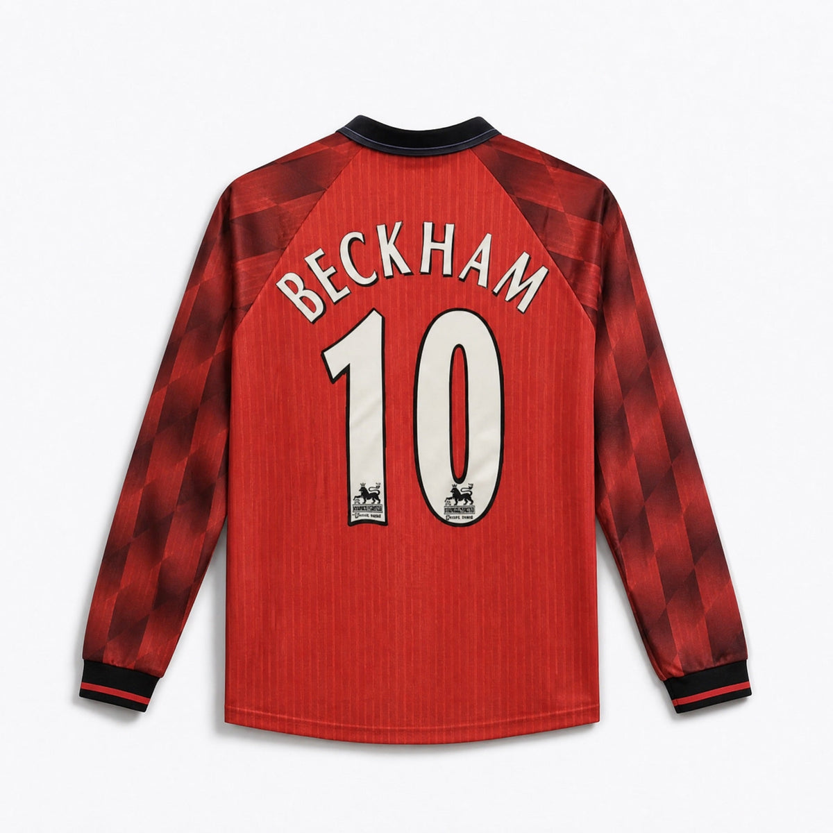 Beckham Man. United Heim-Langarmtrikot 1996/97