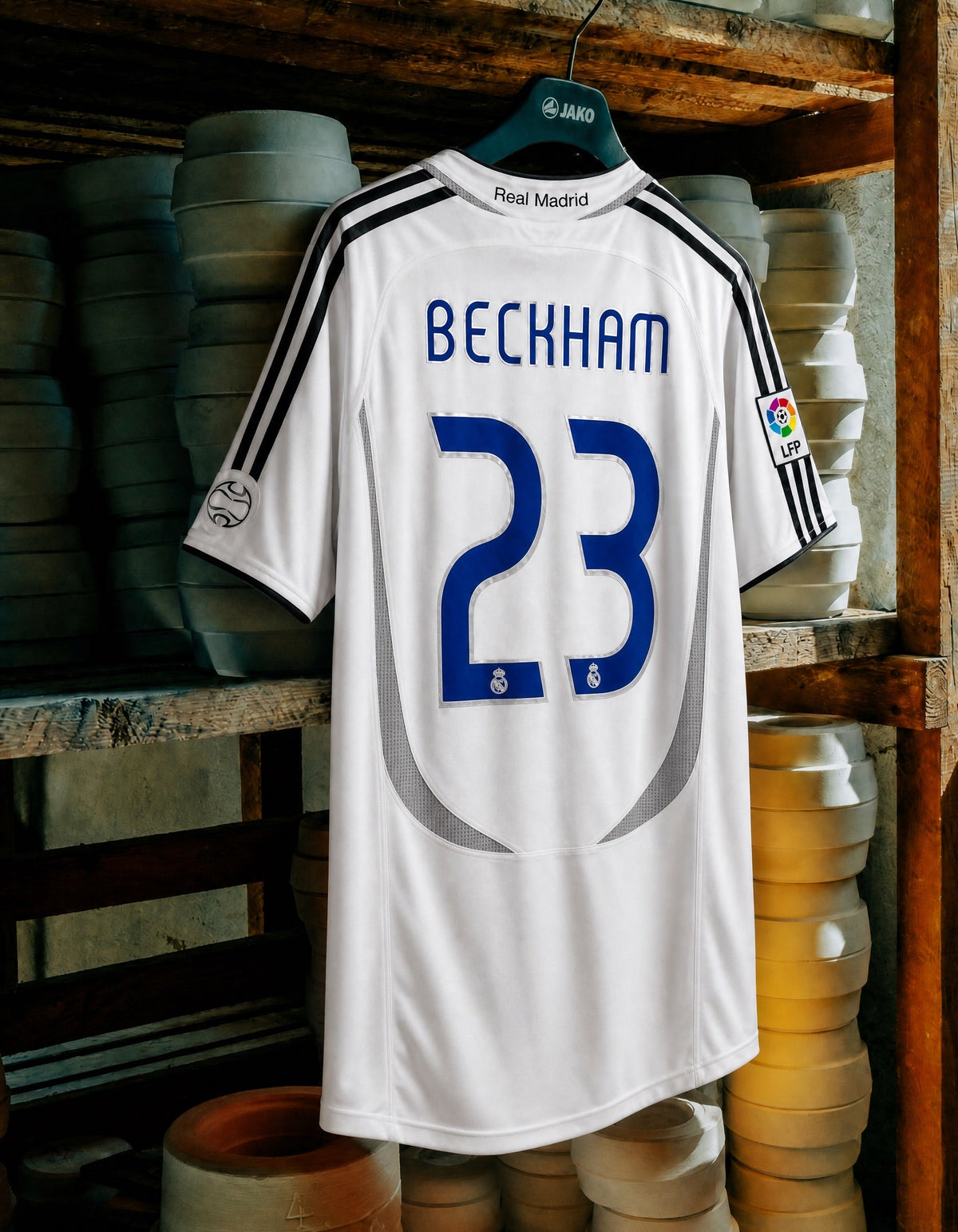 Beckham Real Madrid Heimtrikot 2006/07