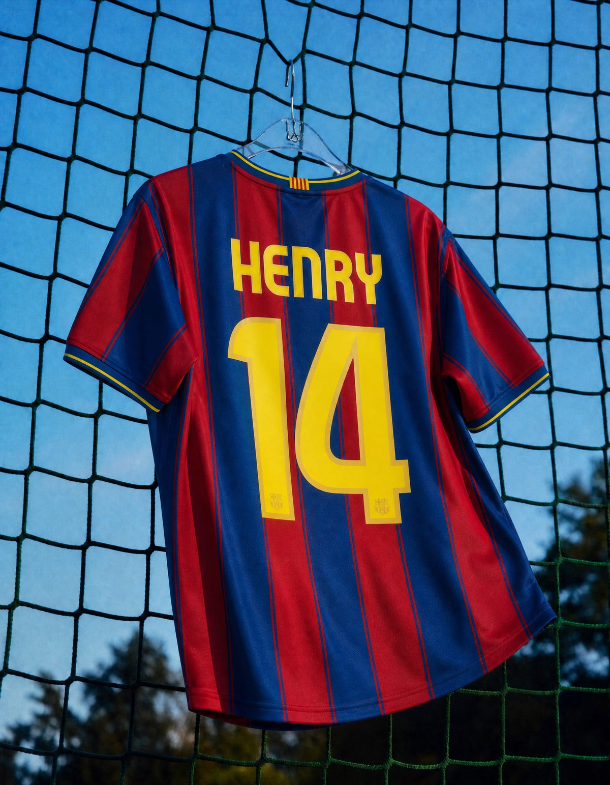 Henry Barcelona Heimtrikot 2009/10