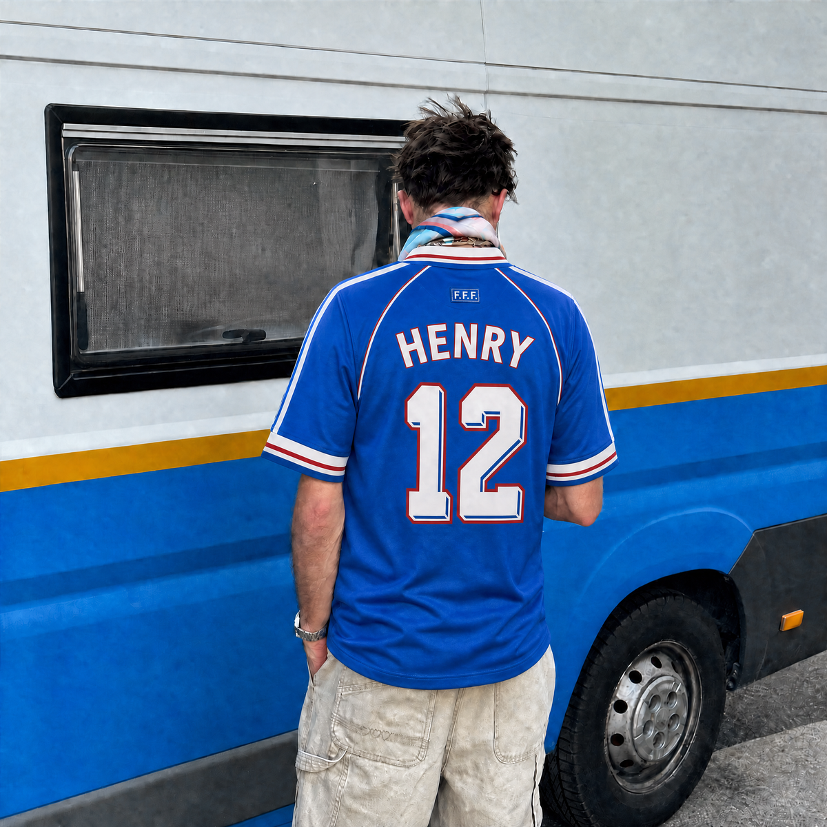 Henry Frankreich Heimtrikot 1998
