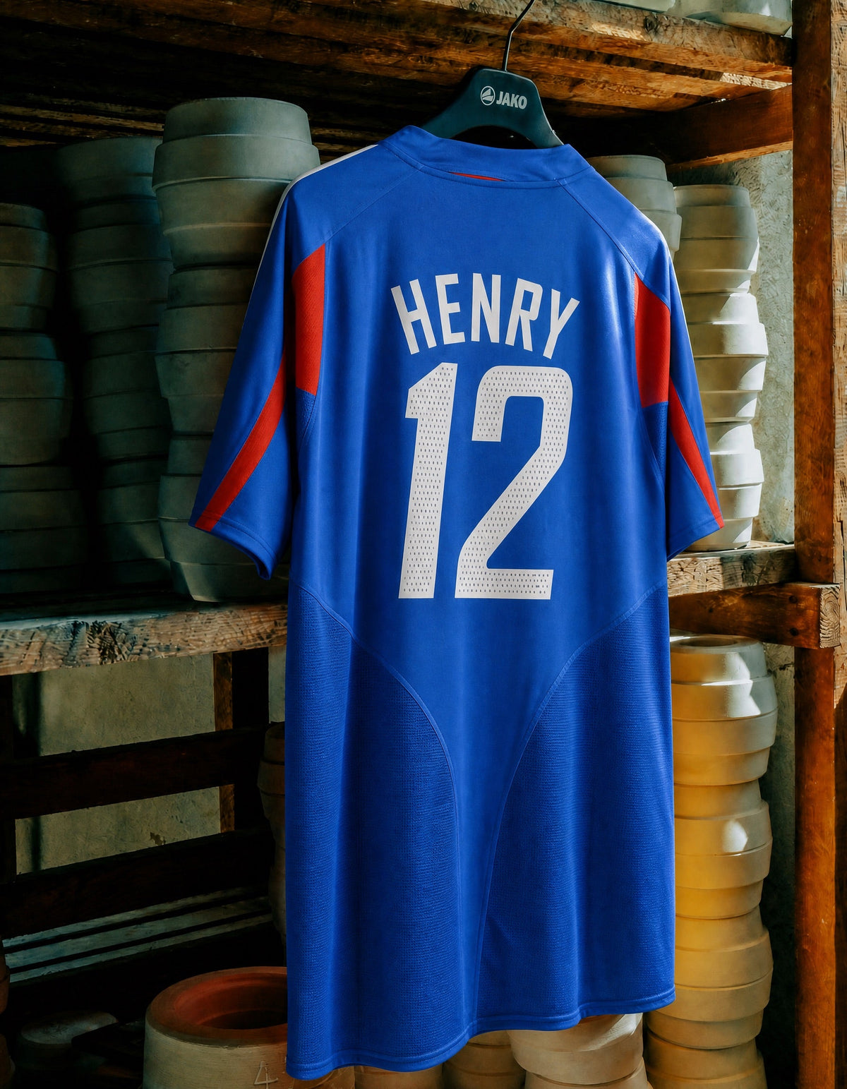Henry Frankreich Heimtrikot 2004