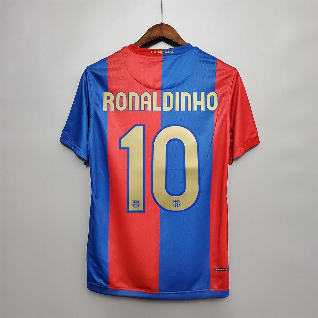 Ronaldinho Barcelona Heimtrikot 2006/07