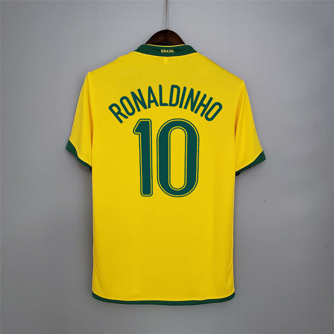 Ronaldinho Brasilien Heimtrikot 2006