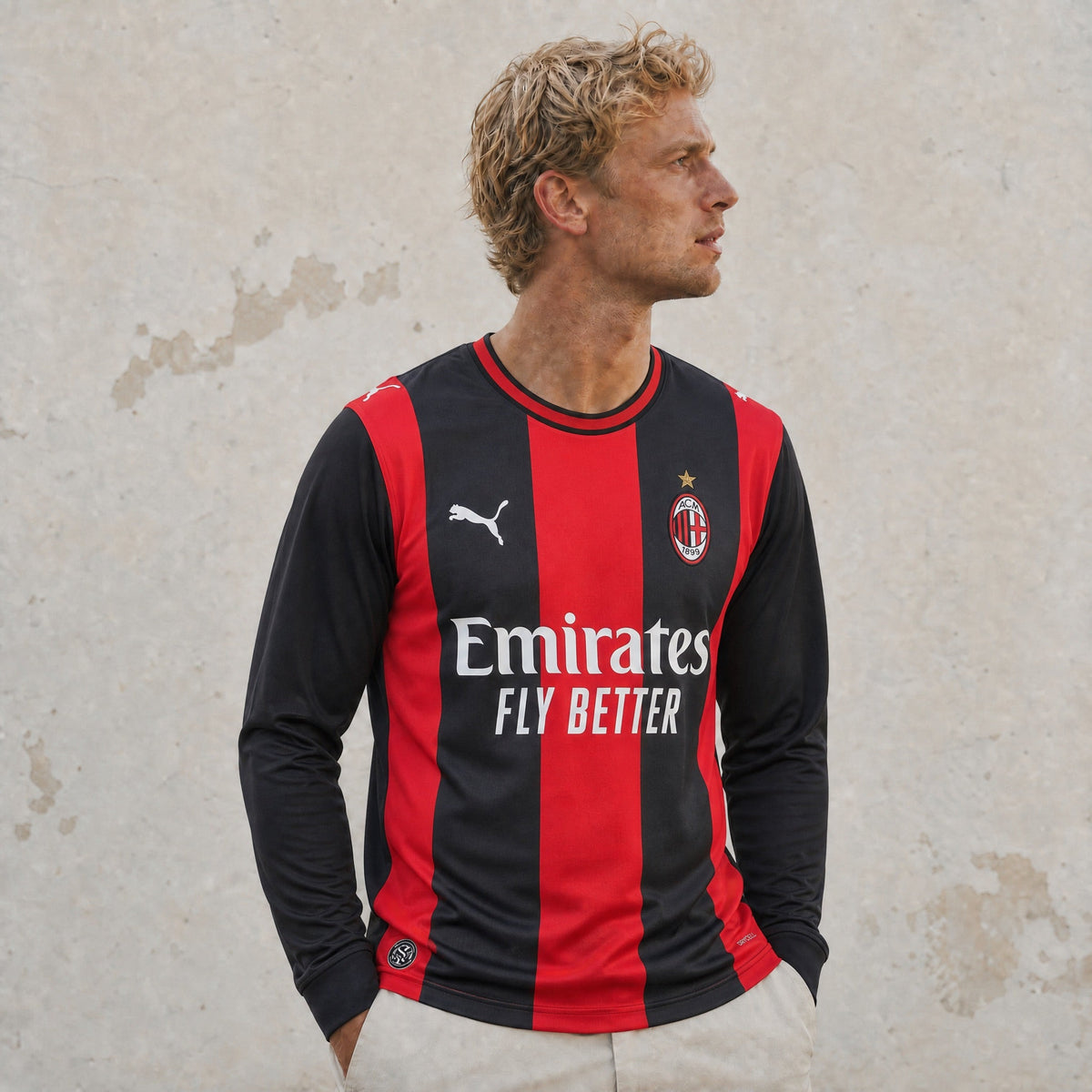 Milan Heim-Langarmtrikot 2026/27