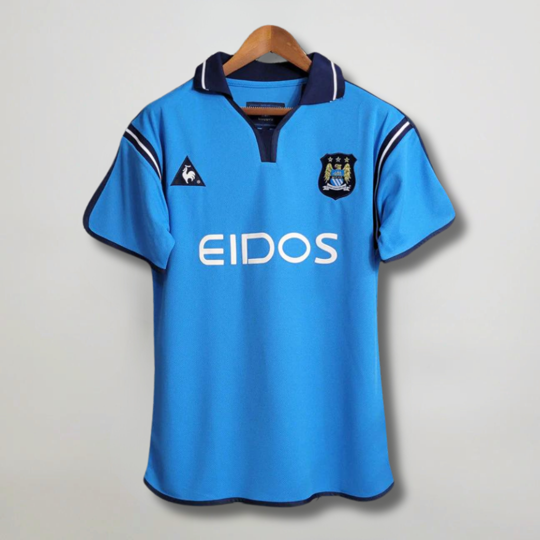 Manchester City Auswärtstrikot 2001/02