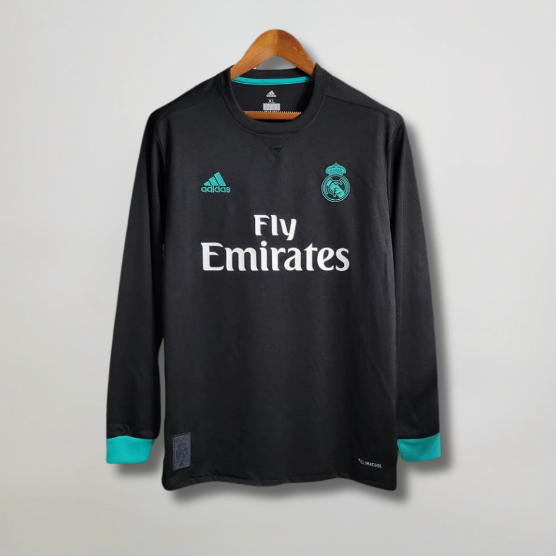 Real Madrid Auswärts-Langarmtrikot 2017/18