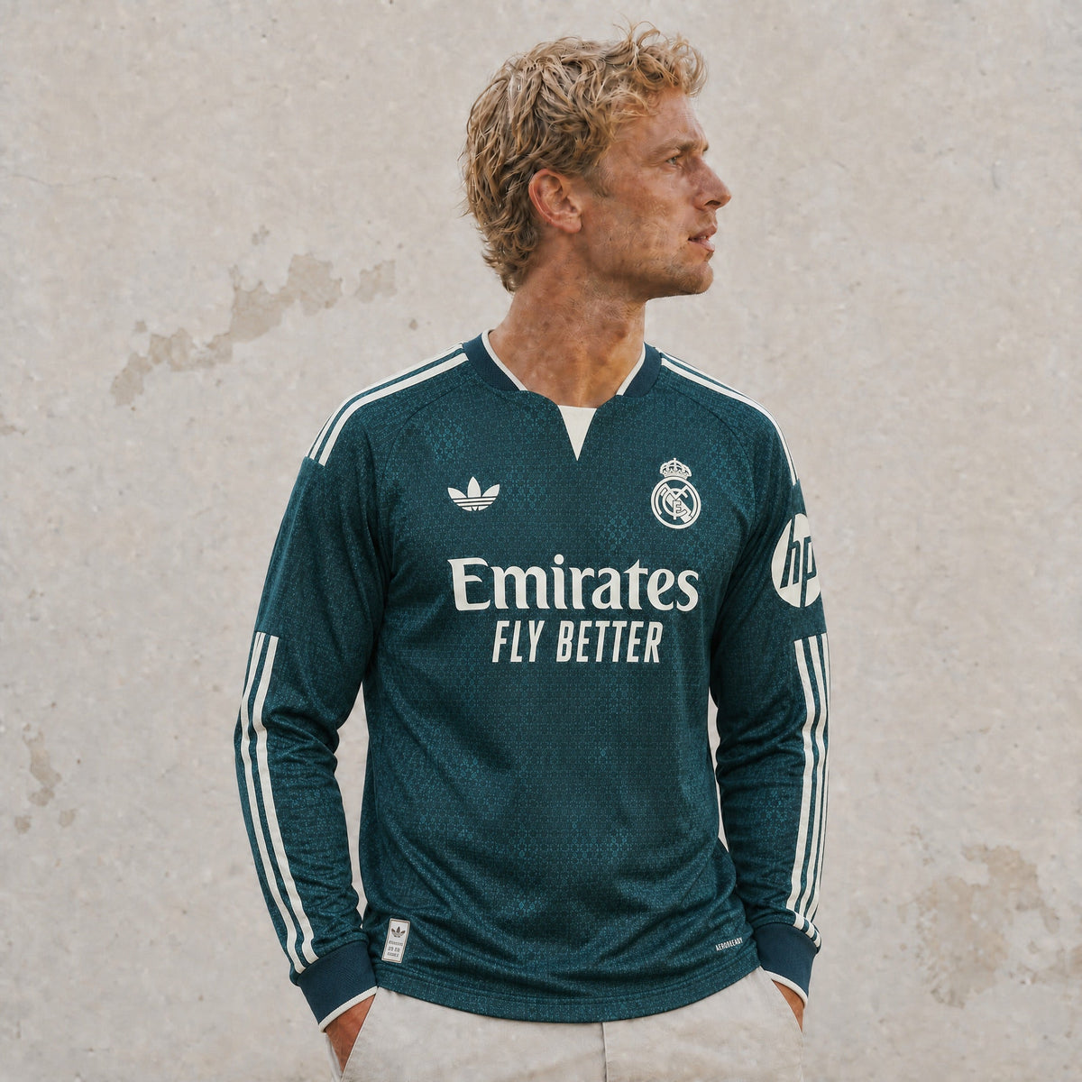 Real Madrid Auswärts-Langarmtrikot 2026/27