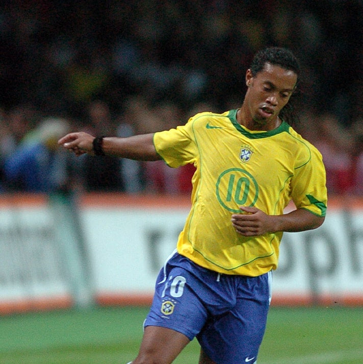 Ronaldinho Brasilien Heimtrikot 2004