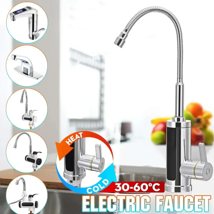 3000W Elektrischer Warmwasserhahn für die Küche