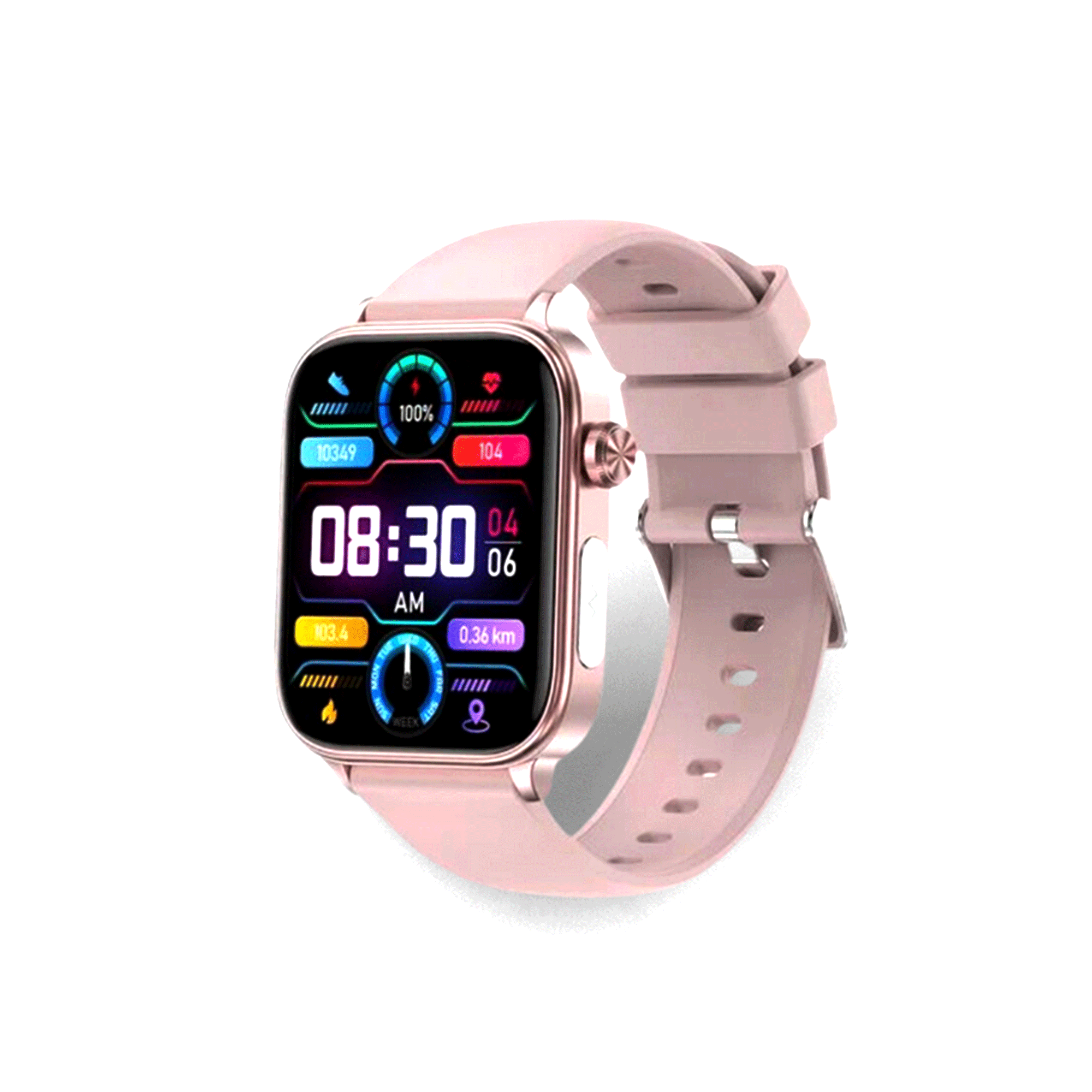 GlucoCare SOS Gesundheitsuhr - mit SOS-Funktion inkl. Sturzerkennung & zertifizierte Blutzuckermessung (2025) - Original