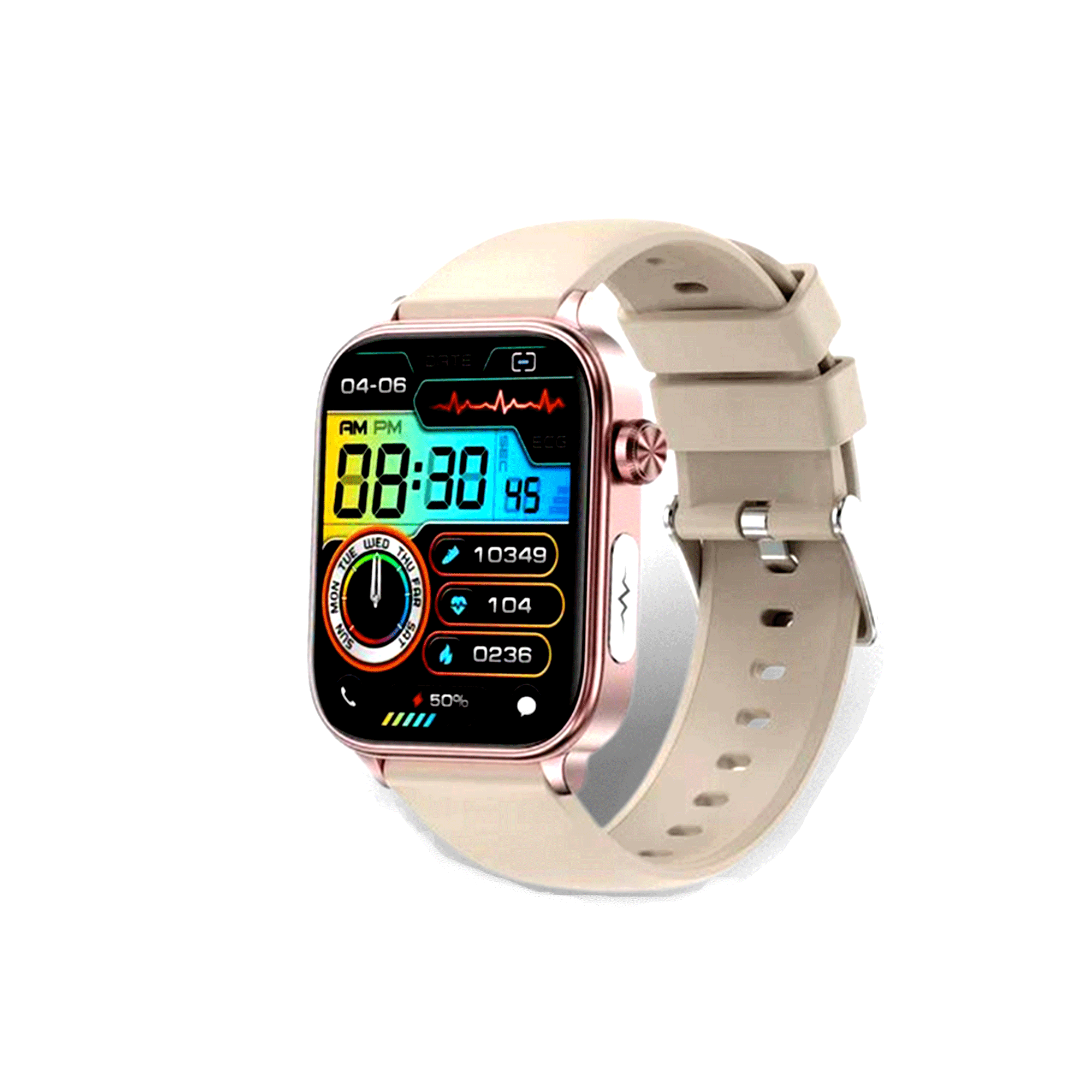 GlucoCare SOS Gesundheitsuhr - mit SOS-Funktion inkl. Sturzerkennung & zertifizierte Blutzuckermessung (2025) - Original