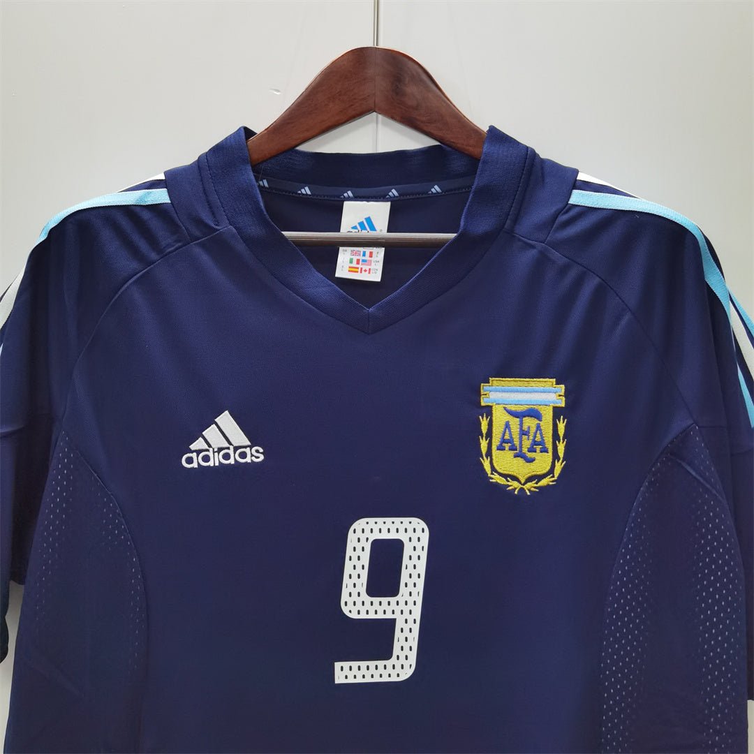 Argentinien Auswärtstrikot 2002/03