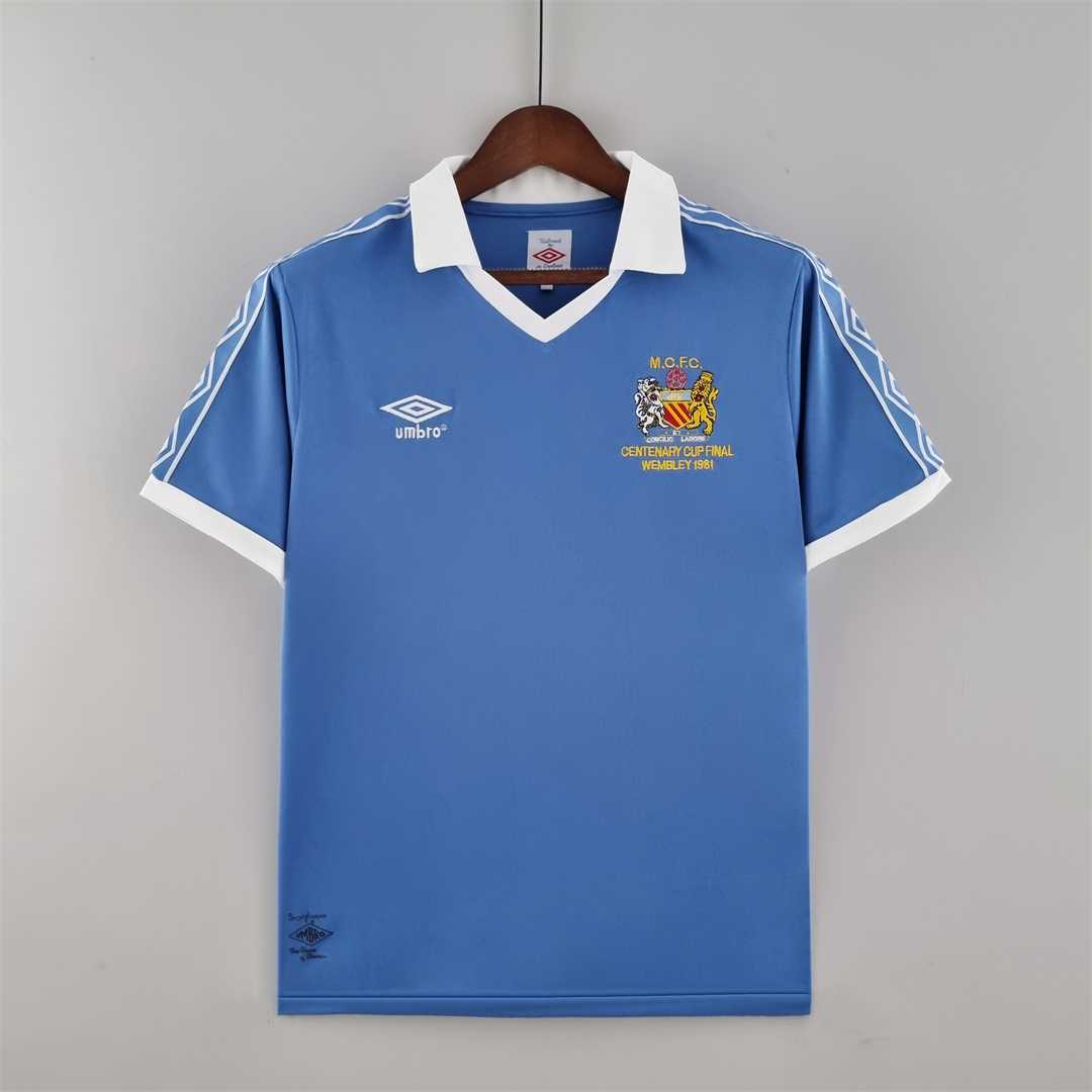 Manchester City Heimtrikot 1981/82