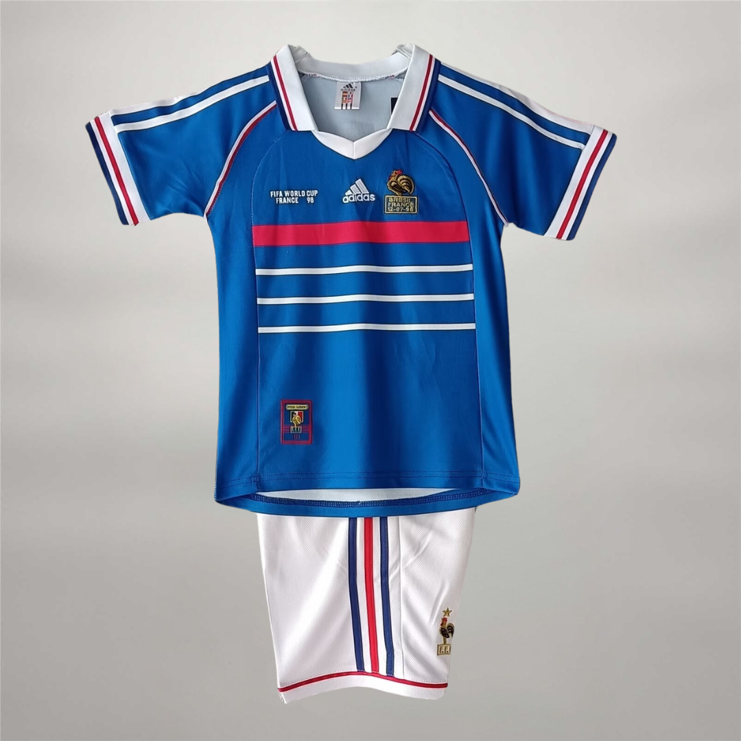 Frankreich Heimtrikot 1998 - KIDS
