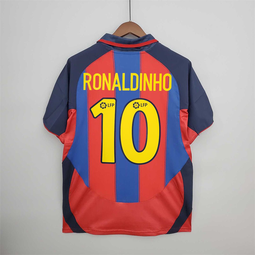 Ronaldinho Barcelona Heimtrikot 2003/04