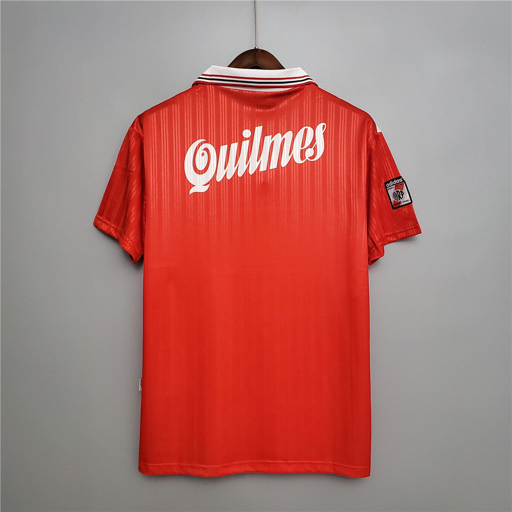 River Plate Auswärtstrikot Rot 1995/96