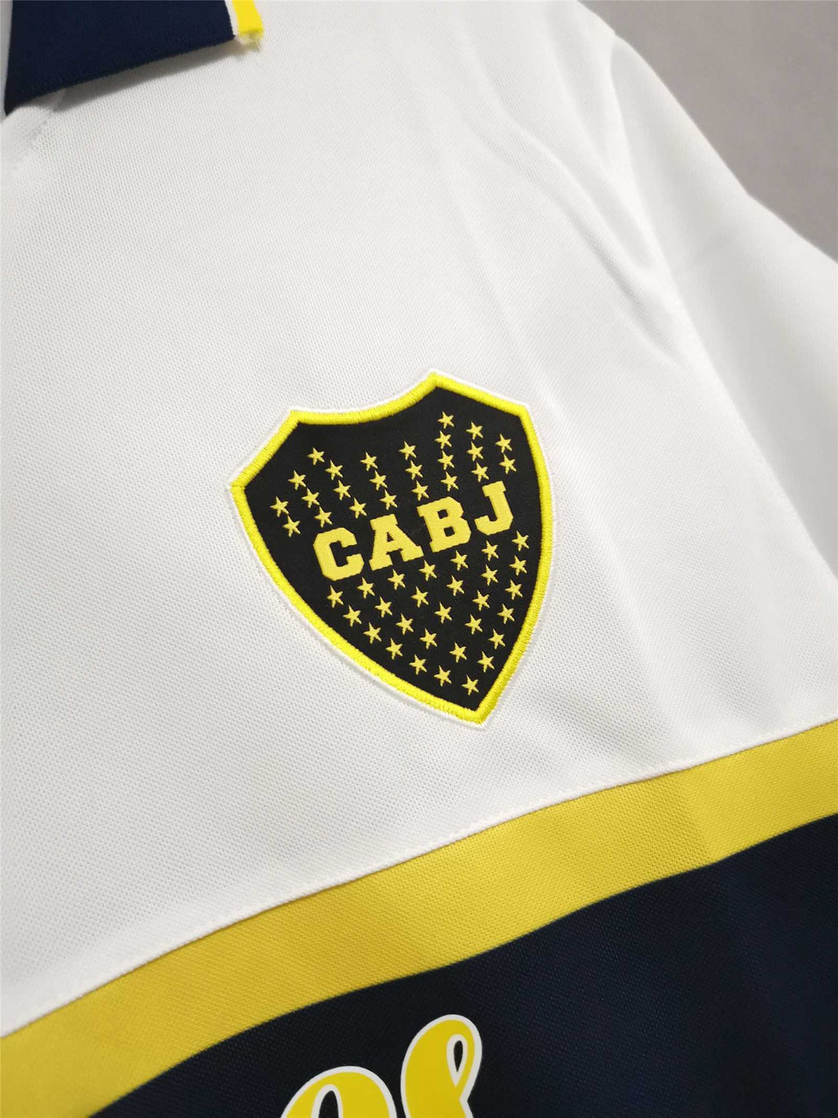 Boca Juniors Auswärtstrikot Weiß 1996/97