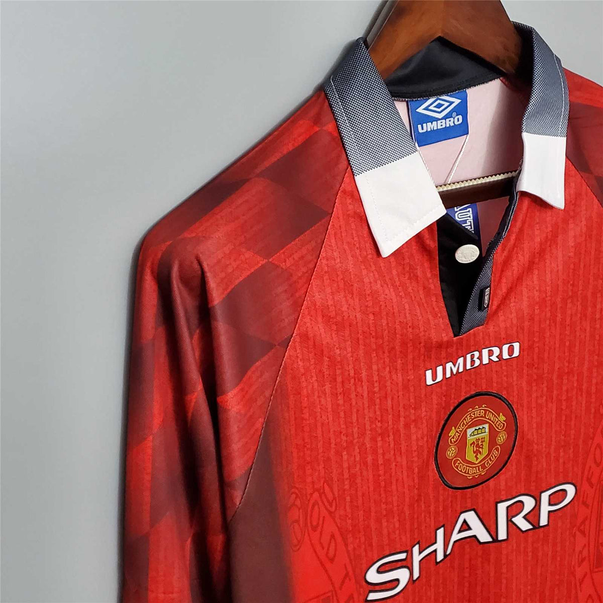 Man. United Heim-Langarmtrikot 1996/1997