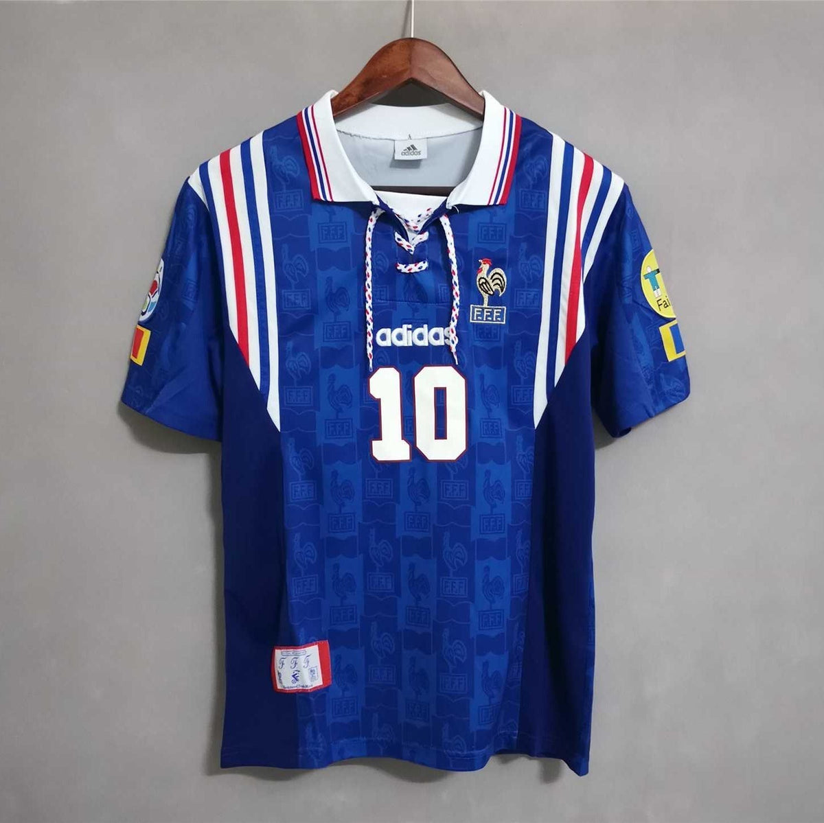 Zidane Frankreich Heimtrikot 1996
