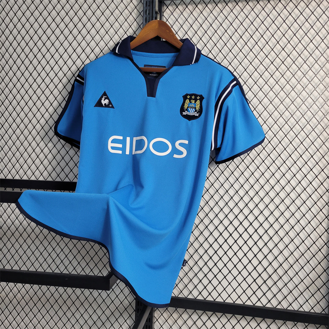 Manchester City Auswärtstrikot 2001/02