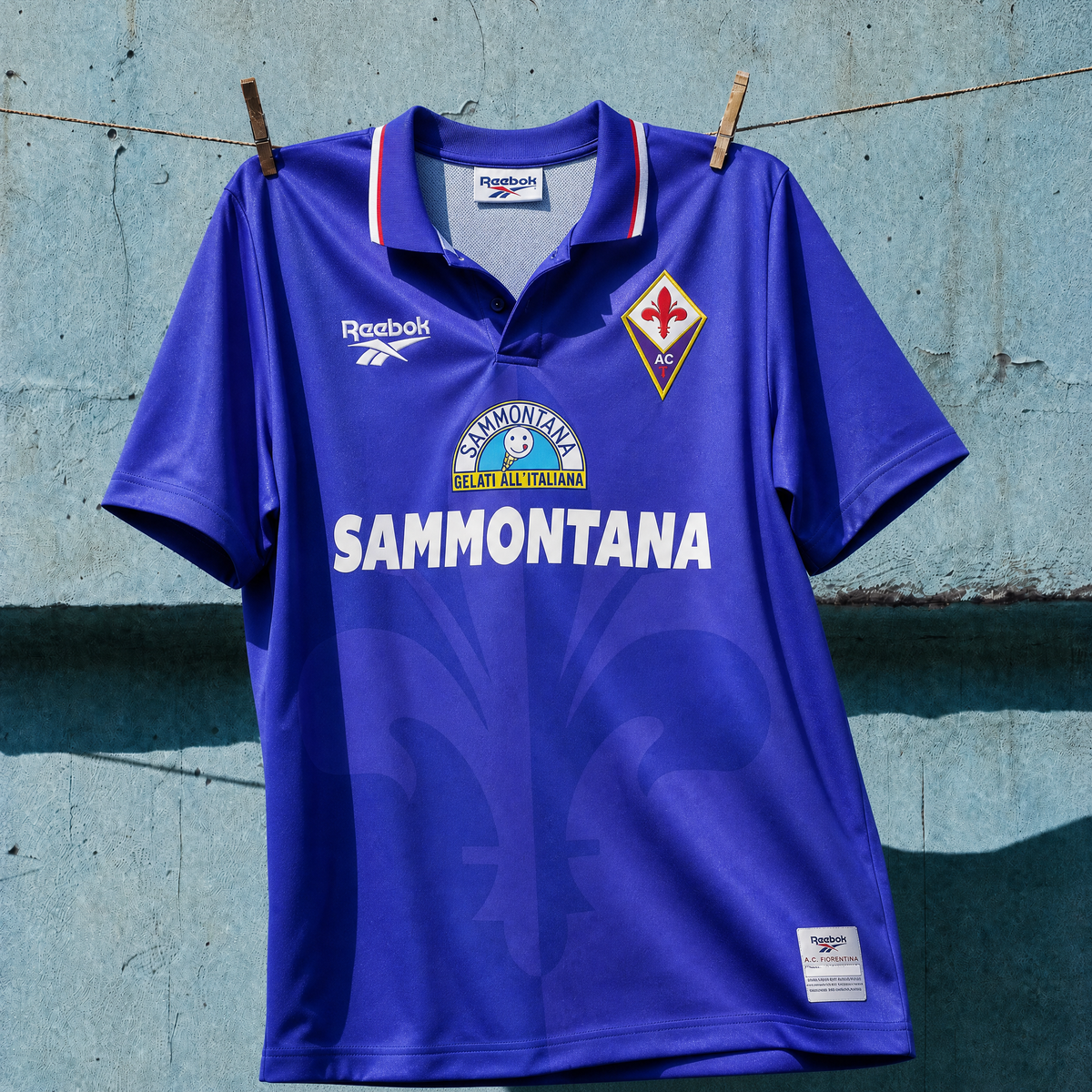 Batistuta Fiorentina Heimtrikot 1995/96