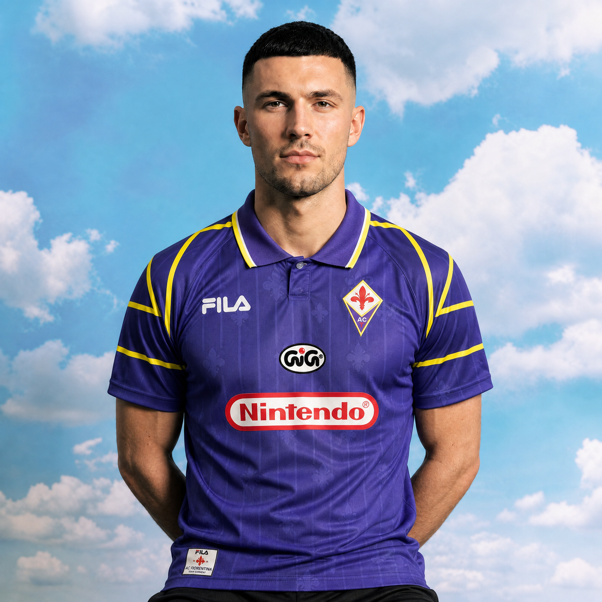 Batistuta Fiorentina Heimtrikot 1997/98