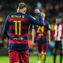 Neymar Barcelona Heim-Langarmtrikot 2014/15
