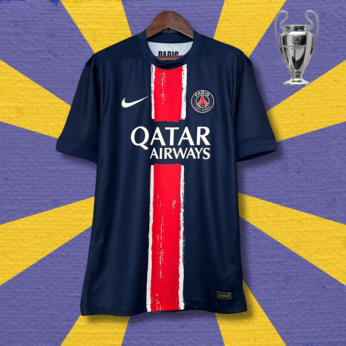 PSG Heimtrikot 2024/25 Champions-League-Finale