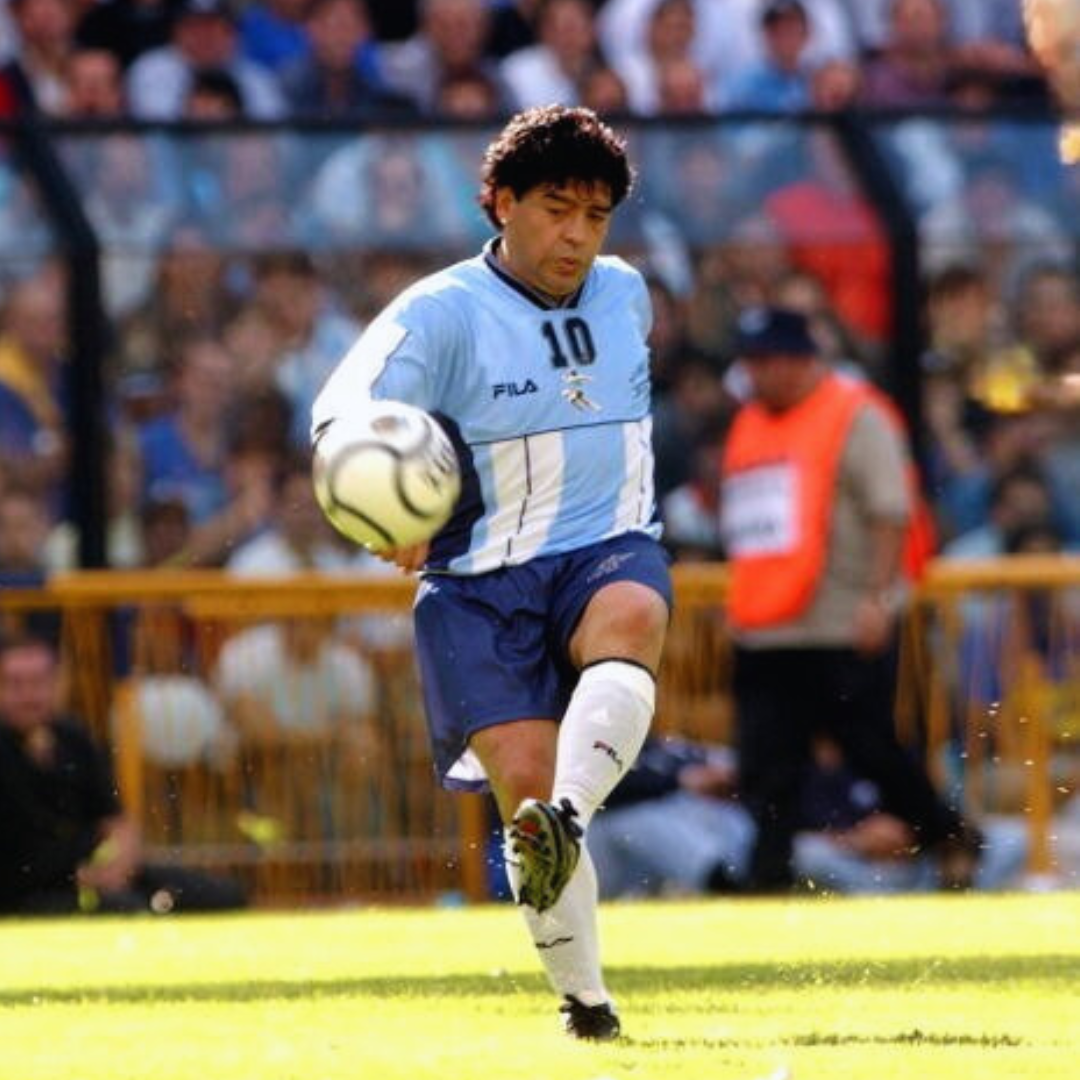 Argentinien Maradona Commemorative Trikot 2001