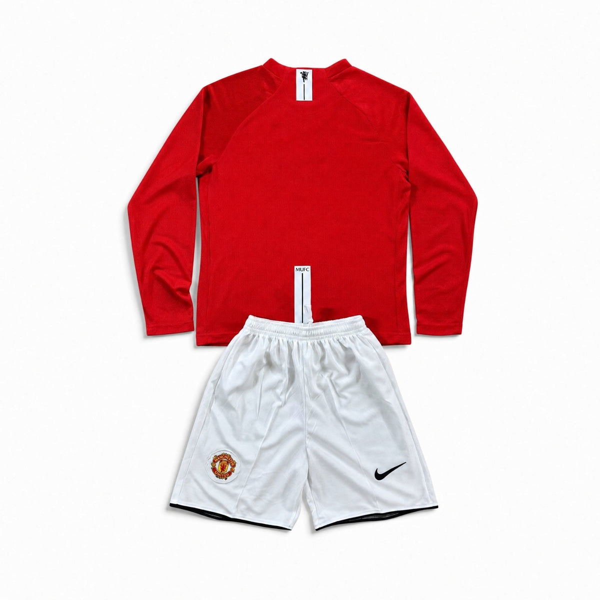 Man. United Heim-Langarmtrikot 2007/08 Champions-League-Finale - KIDS
