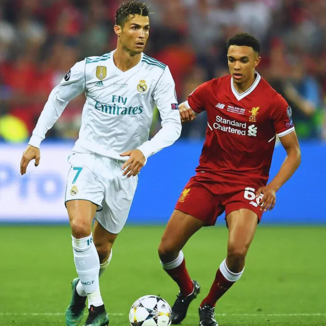 Cristiano Ronaldo CR7 Real Madrid Heim-Langarmtrikot 2018
