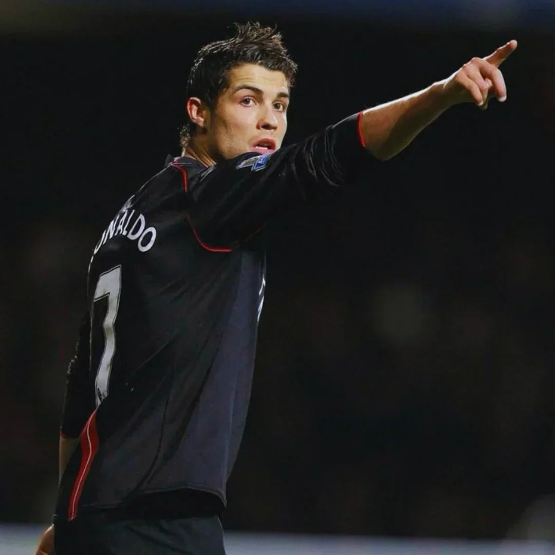 Cristiano Ronaldo CR7 Man. United Auswärtstrikot 2008