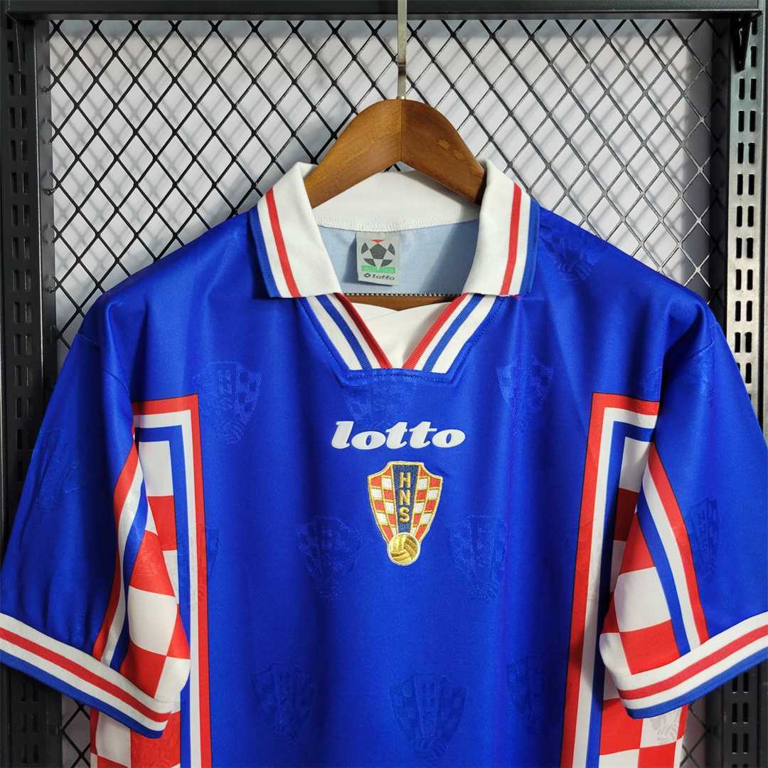 Kroatien Auswärtstrikot 1998