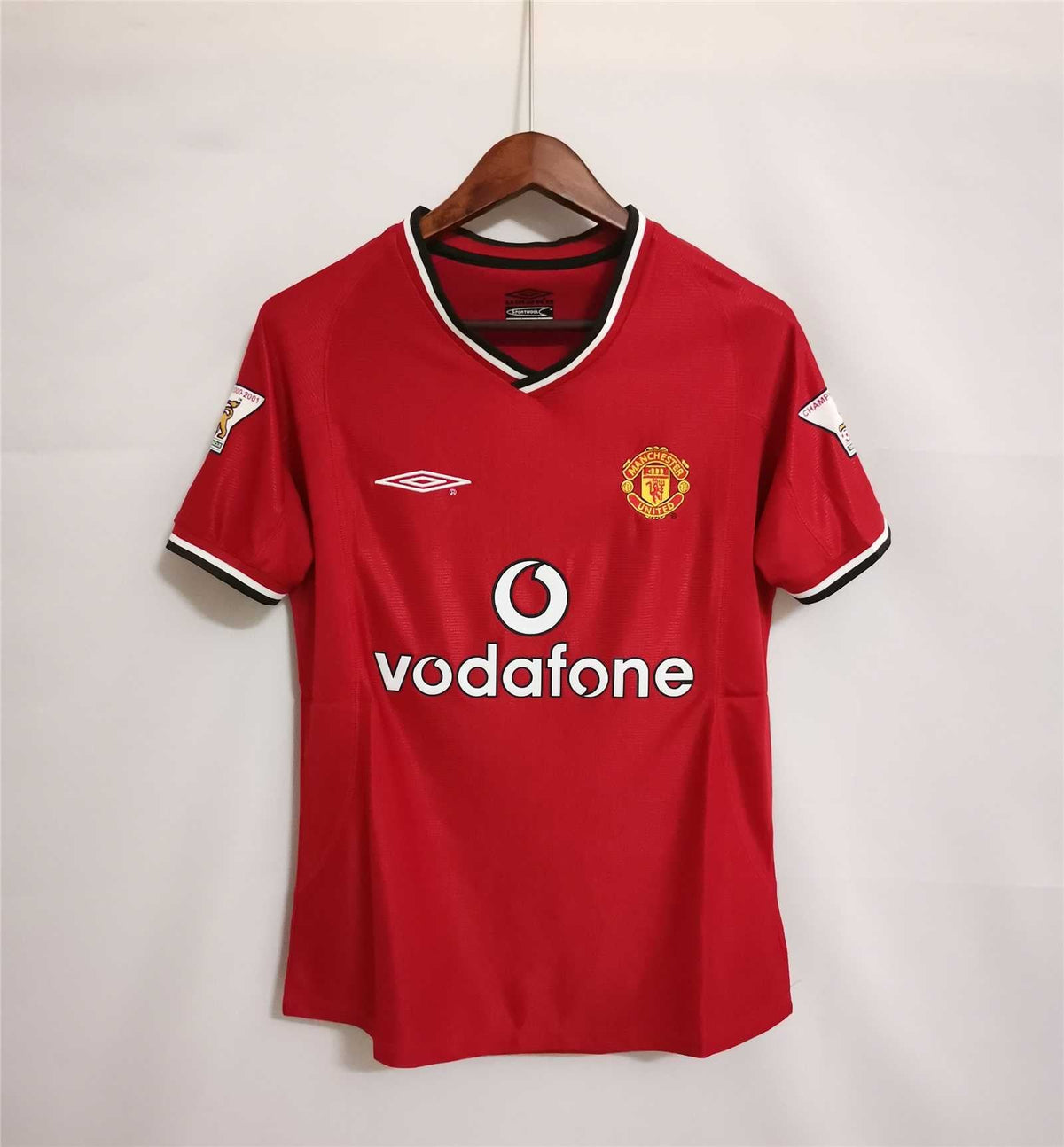 Man. United Heimtrikot 2001/02