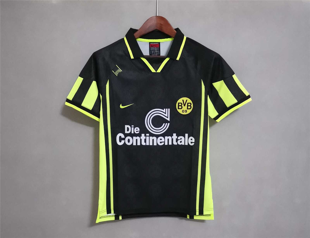 Borussia Dortmund Auswärtstrikot Schwarz 1995/96
