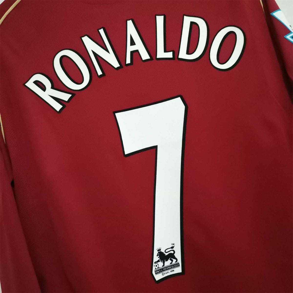 Man. United Heim-Langarmtrikot Premier League 2006/07