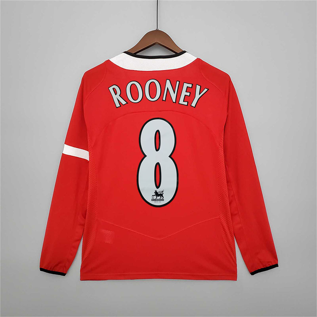 Man. United Heim-Langarmtrikot 2004/05