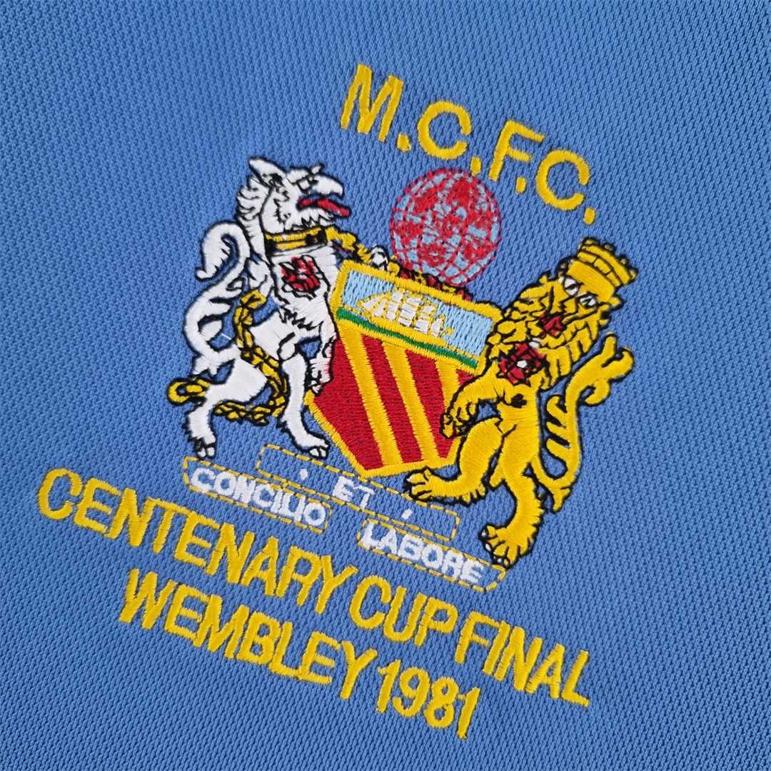 Manchester City Heimtrikot 1981/82